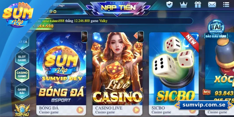 SUMVIP ⭐️ Link Trang Chủ SUMVIP Mới Nhất ✔️ +88K Quà Ưu Đãi 33 Giới thiệu đôi nét về sân chơi Sumvip